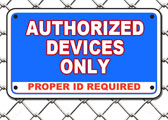 Encrypted ID sign