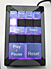 X-keys XK-24 set up for game control