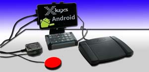 X-keys Android Banner