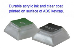 acrylic keys