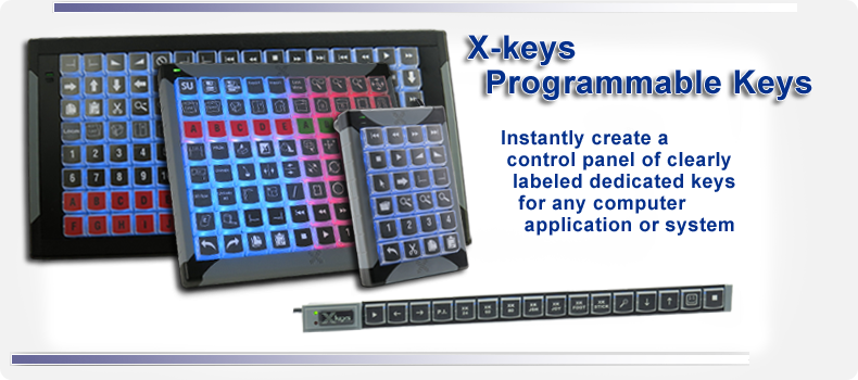 X-keys Programmable Keybpads and Keyboards