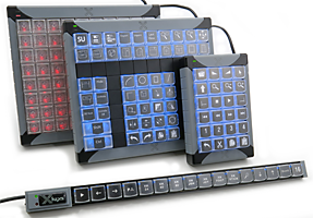 X-keys keypads and keyboards