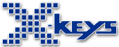 X-keys logo