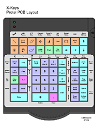 X-keys Professional layout for Protel