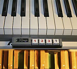 X-keys Stick with an organ keyboard